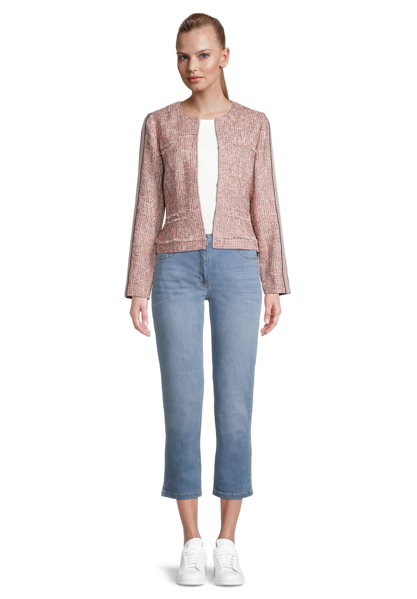 Blazer Kurz Kissing Jacket 1/1 Rosé/Cream Bild 5