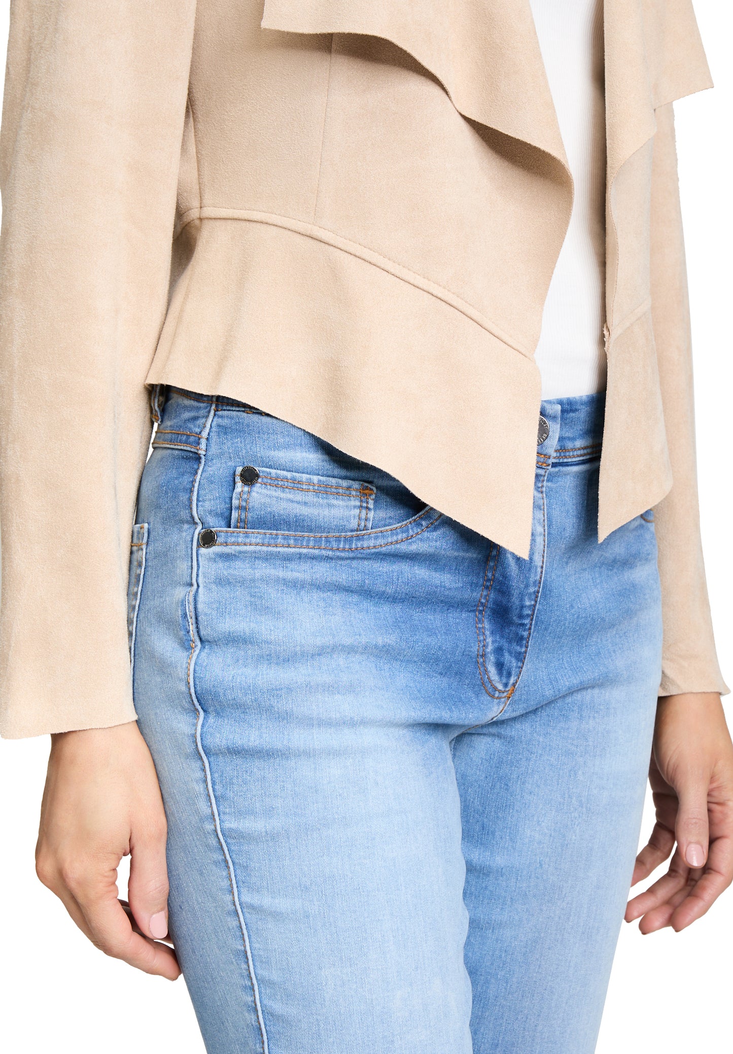 Blazerjacke Kurz 1/1 Arm Classic Beige Bild 7