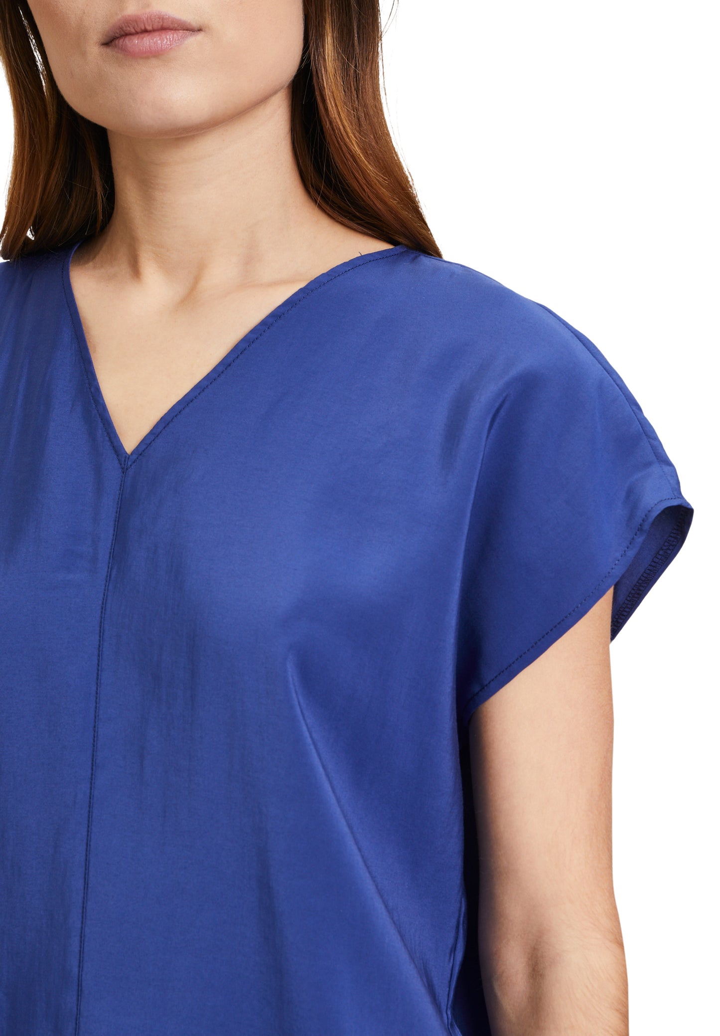 Bluse Kurz 1/2 Arm Cobalt Blue Bild 7