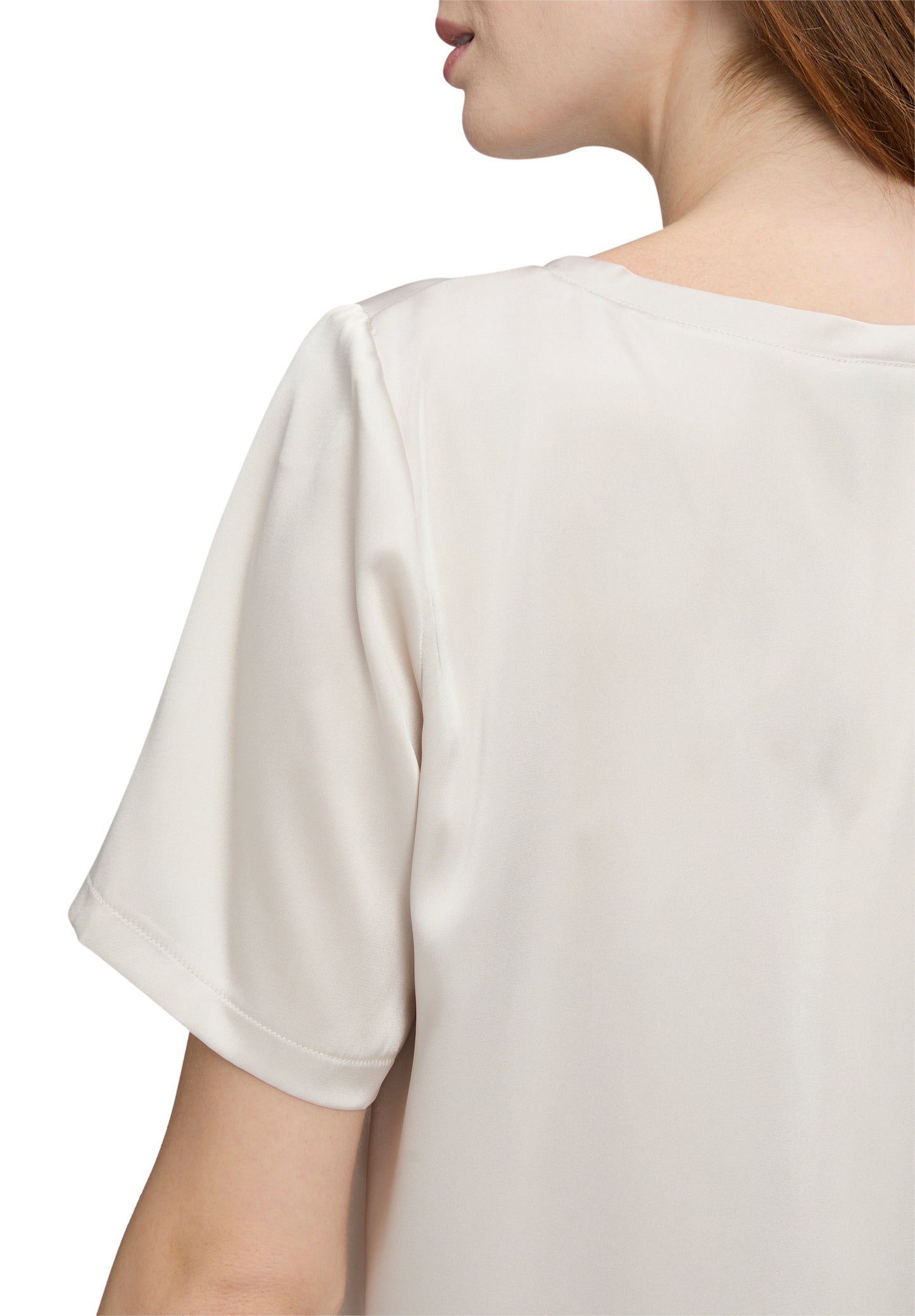 Bluse Kurz 1/2 Arm Pastel Sand Bild 7