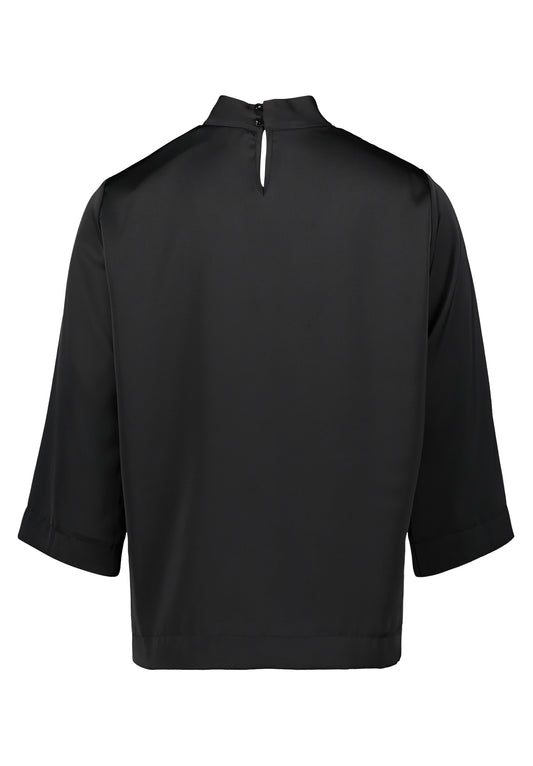 Bluse Kurz 3/4 Arm Black Bild 2