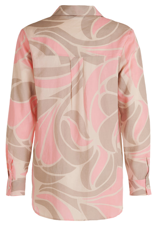 Bluse Lang 1/1 Arm Nature/Rosé Bild 2