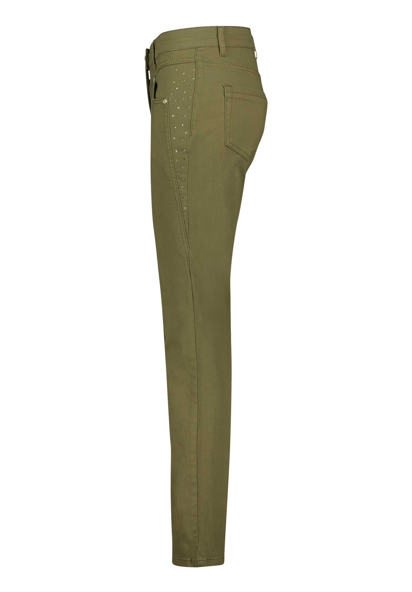 Hose Casual 1/1 LAEnge Capulet Olive Bild 8
