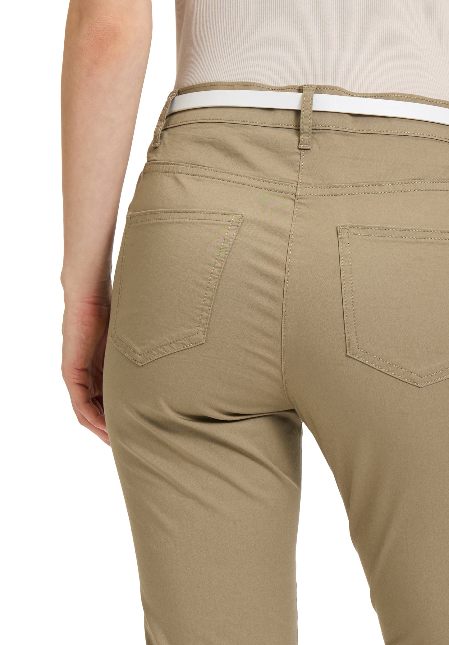 Hose Casual 3/4 LAEnge Soft Olive Bild 7