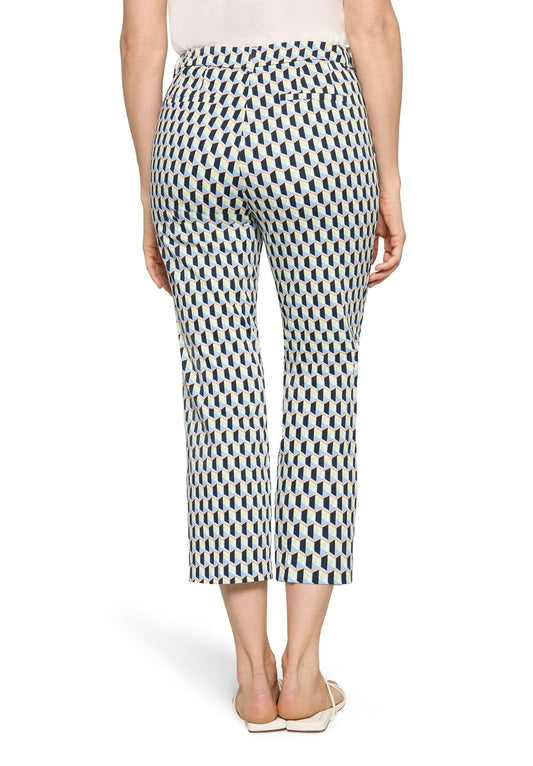 Hose Klassisch 3/4 LAEnge Blue/Green Bild 2