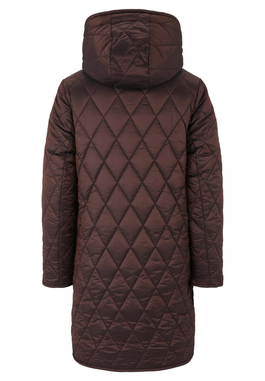 Jacke PlUEsch Chocolate Brown Bild 2