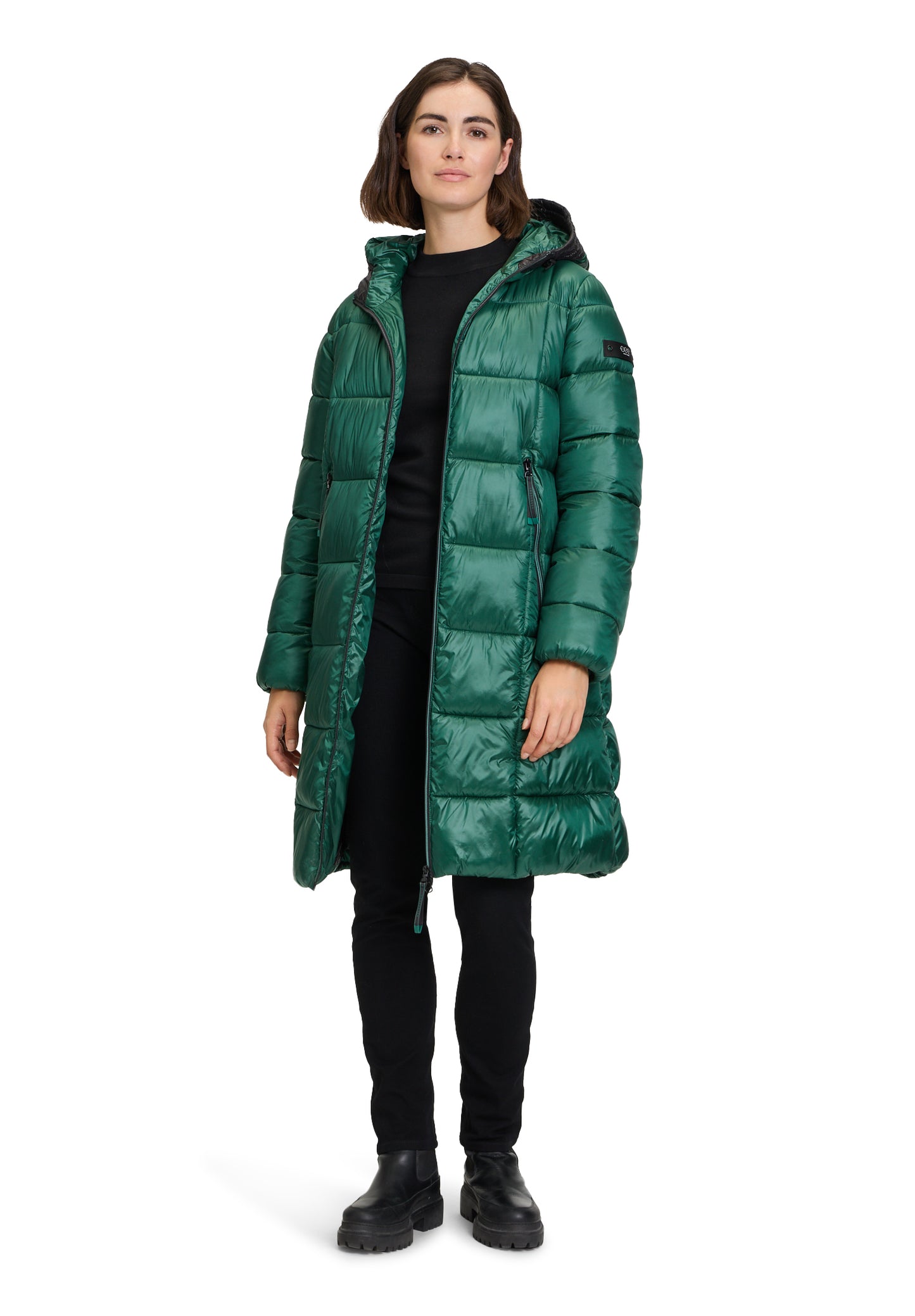 Jacke Watte Trekking Green Bild 9