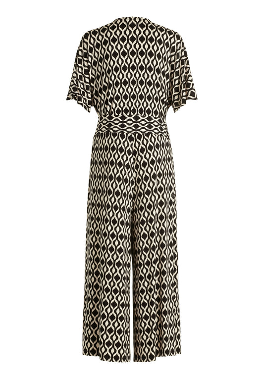 Jumpsuit Black/Beige Bild 2