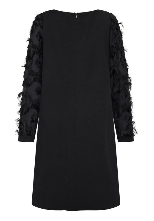 Kleid Kurz 1/1 Arm Black Bild 2