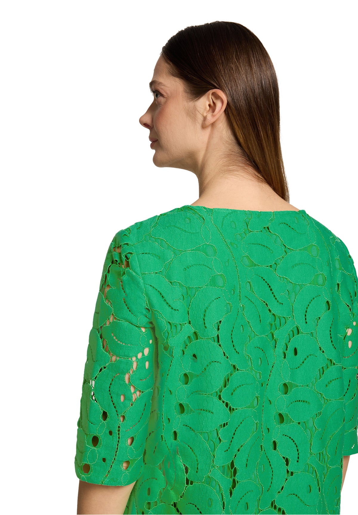 Kleid Kurz 3/4 Arm Kelly Green Bild 7