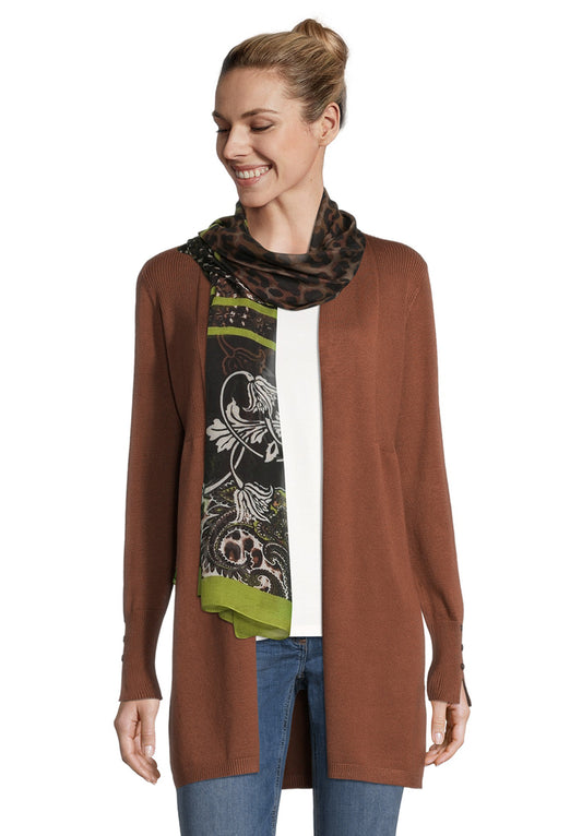 Basic-Schal Black/Green Bild 2