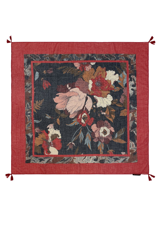 Schals Dark Blue/Brown Bild 2