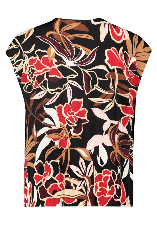 Shirt Kurz 1/2 Arm Black/Red Bild 2