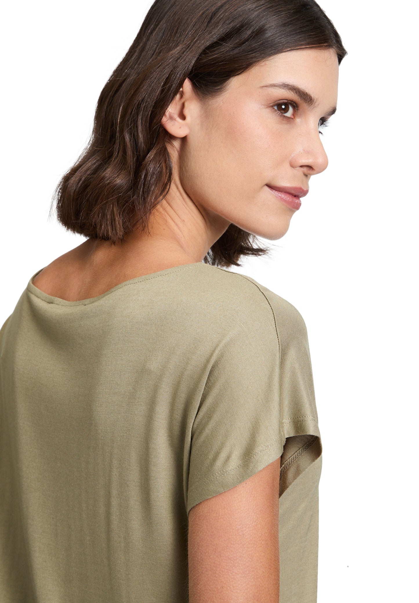 Shirt Kurz 1/2 Arm Soft Olive Bild 7