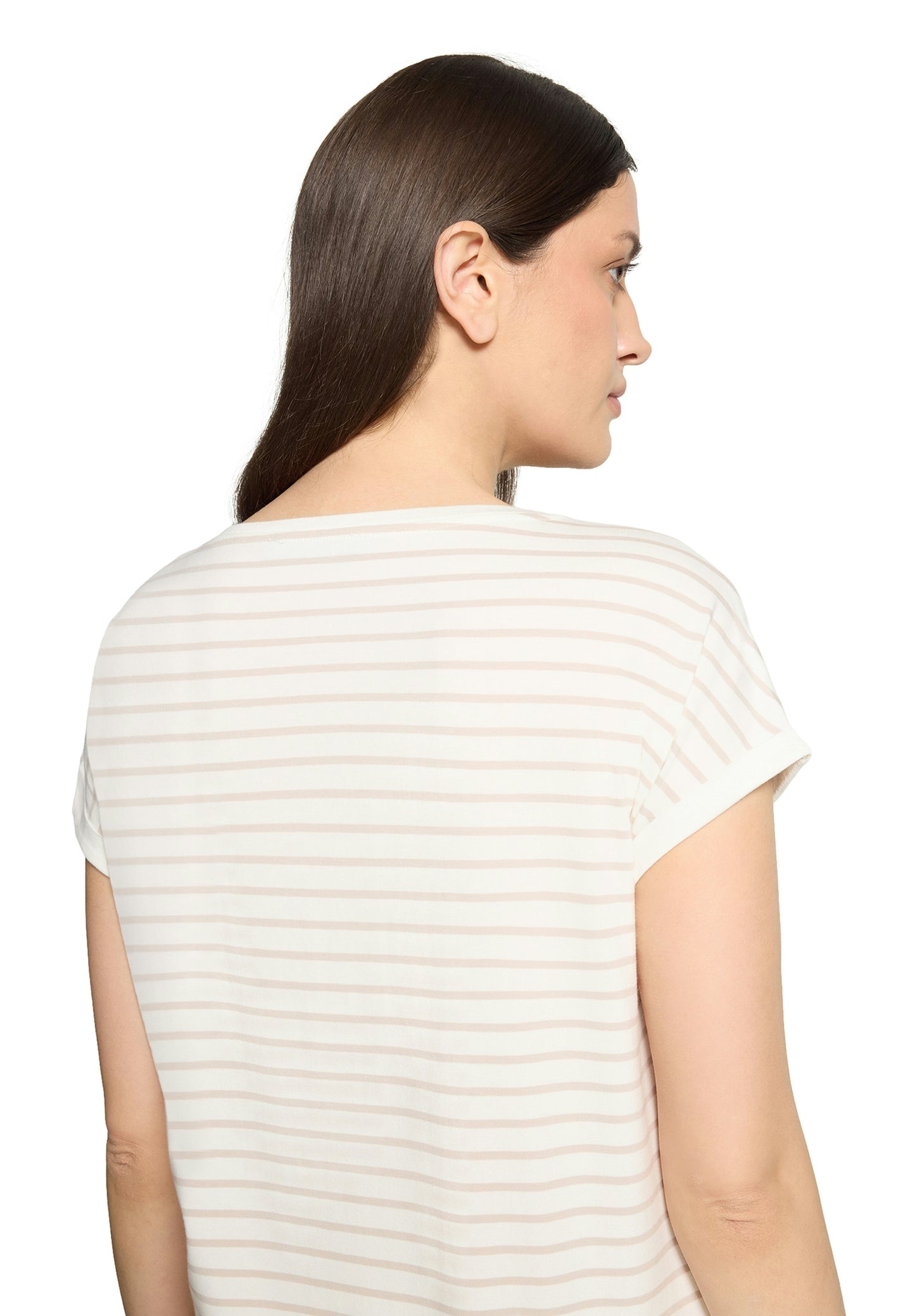 Shirt Kurz 1/2 Arm Patch Cream/Rosé Bild 5