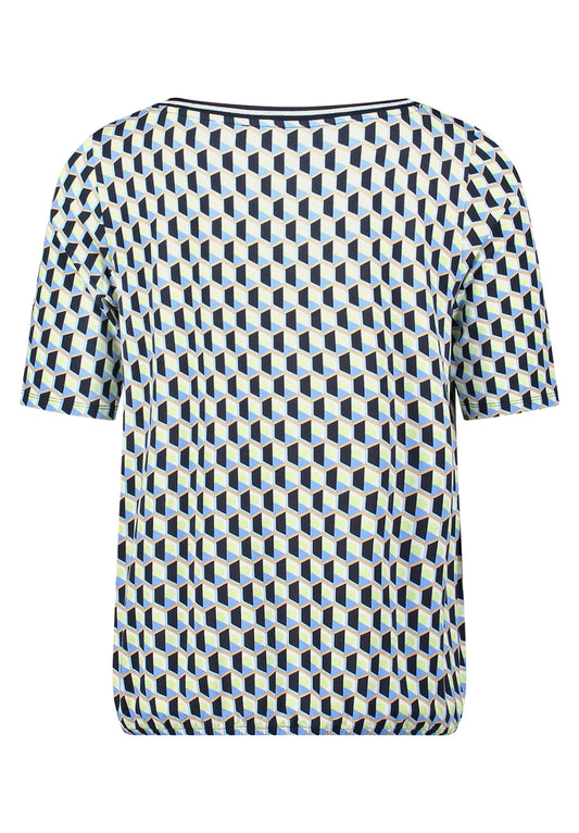 Shirt Kurz 1/2 Arm Blue/Green Bild 2