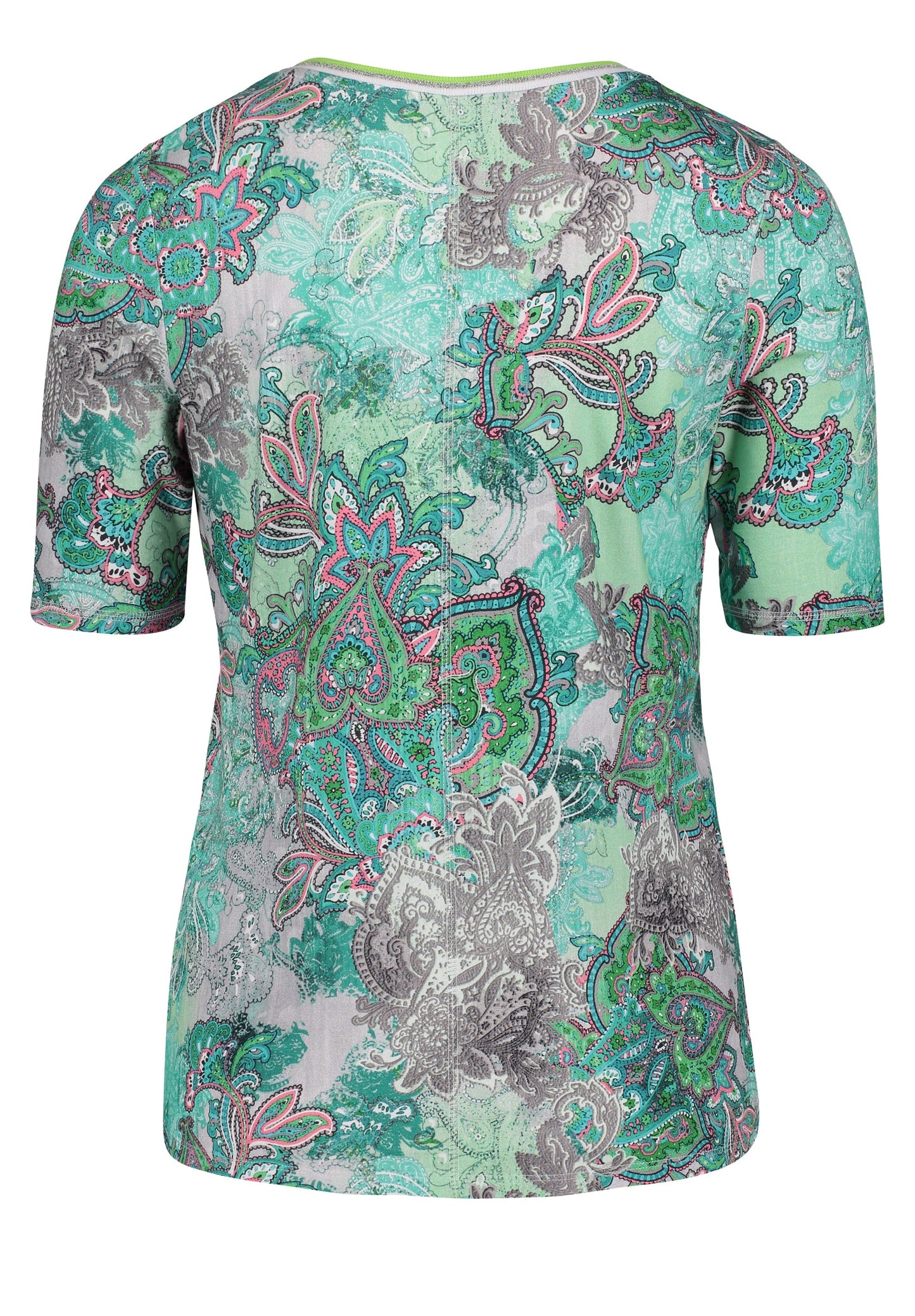 Shirt Kurz 1/2 Arm Green Shades Bild 5