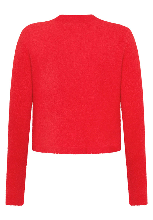 Strickjacke Kurz 1/1 Arm High Risk Red Bild 2