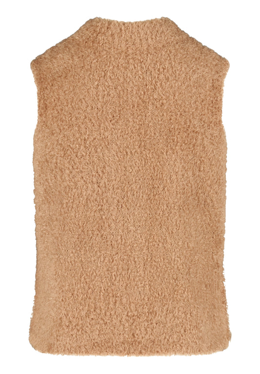 Strickjacke Kurz ohne Arm Golden Camel Bild 2