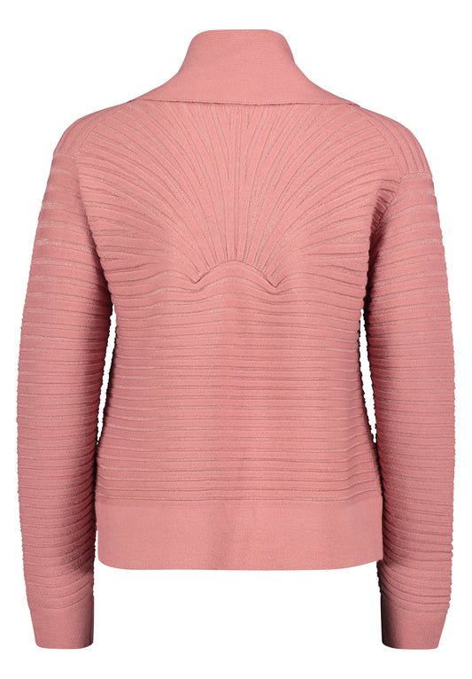 Strickpullover Kurz 1/1 Arm Ash Rose Bild 2