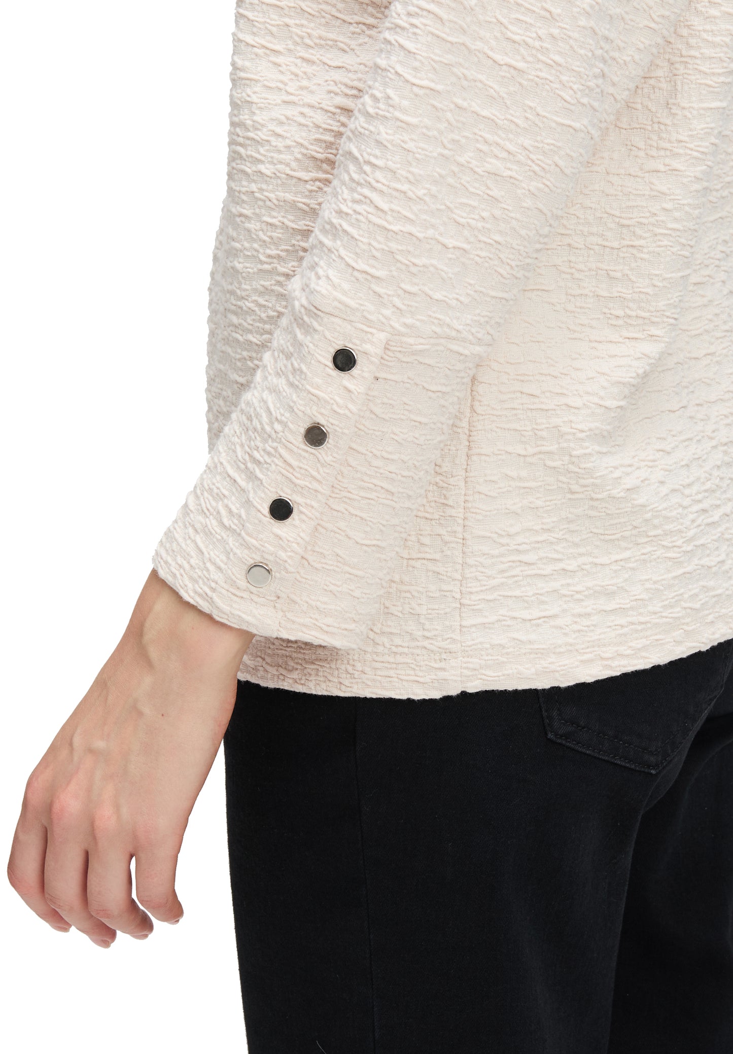 Sweat Kurz 3/4 Arm Pastel Sand Bild 7