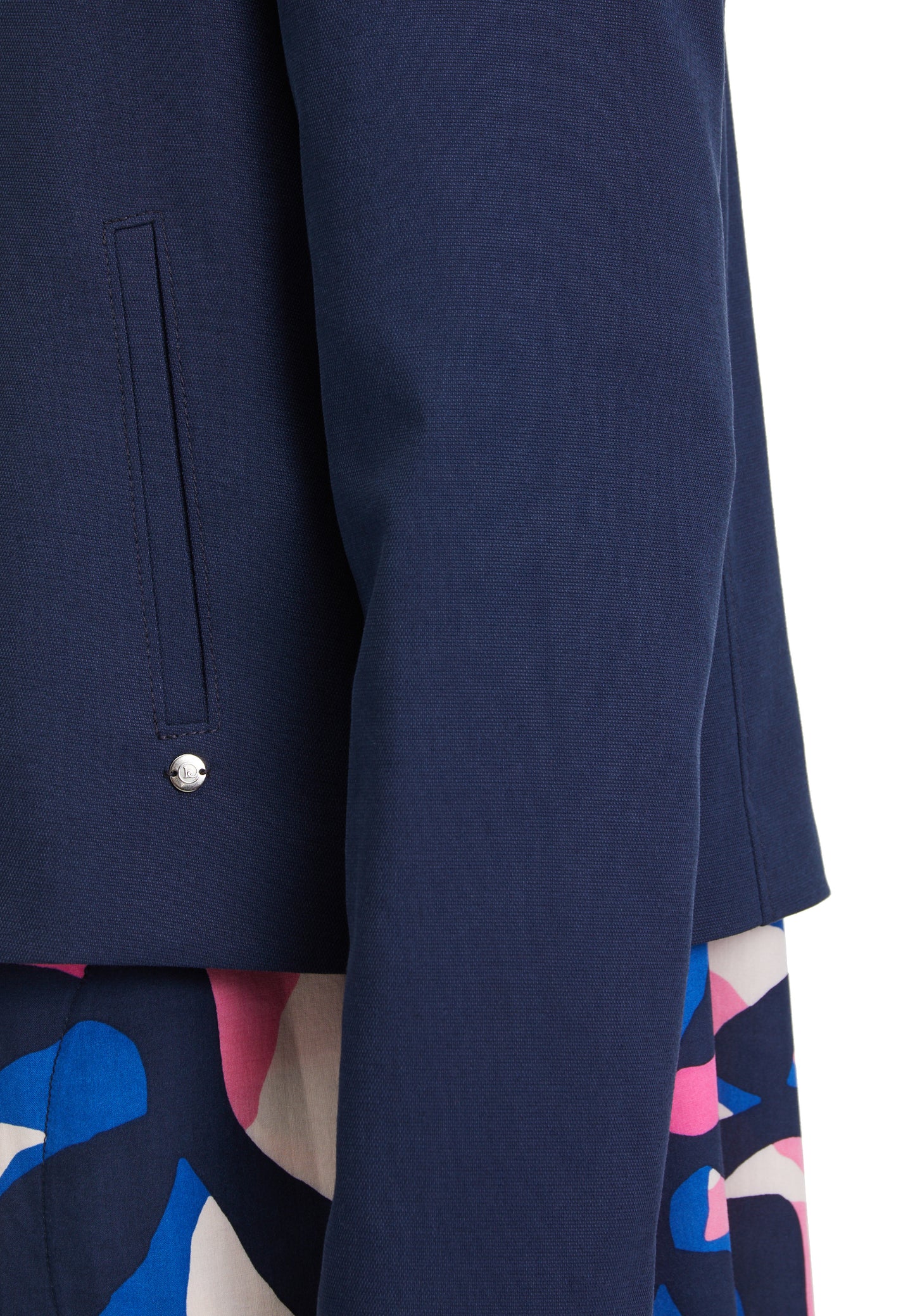 Blazerjacke Kurz 1/1 Arm Navy Blue Bild 7