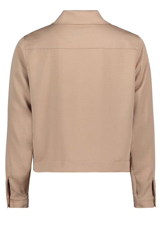 Blazerjacke Kurz 1/1 Arm Light Taupe Bild 2