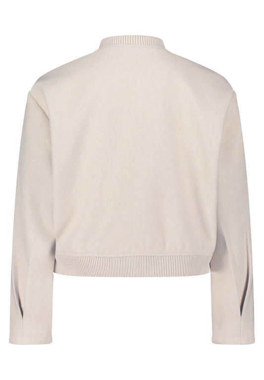 Blazerjacke Kurz 1/1 Arm Bright Cream Melange Bild 2