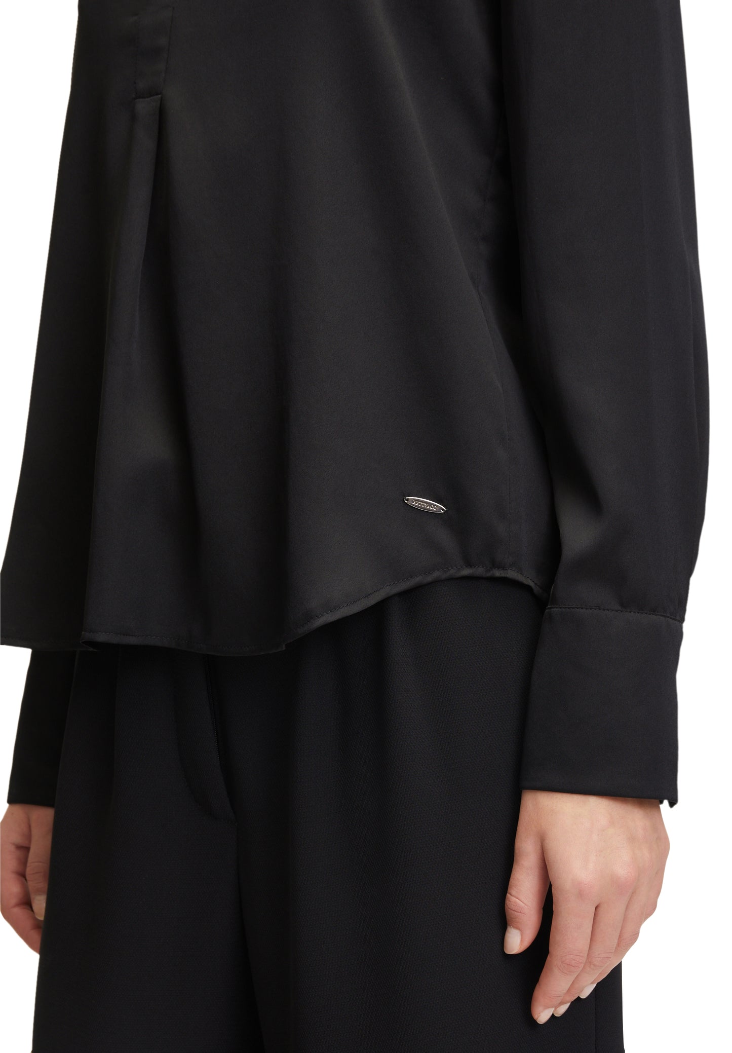 Bluse Kurz 1/1 Arm Black Bild 7