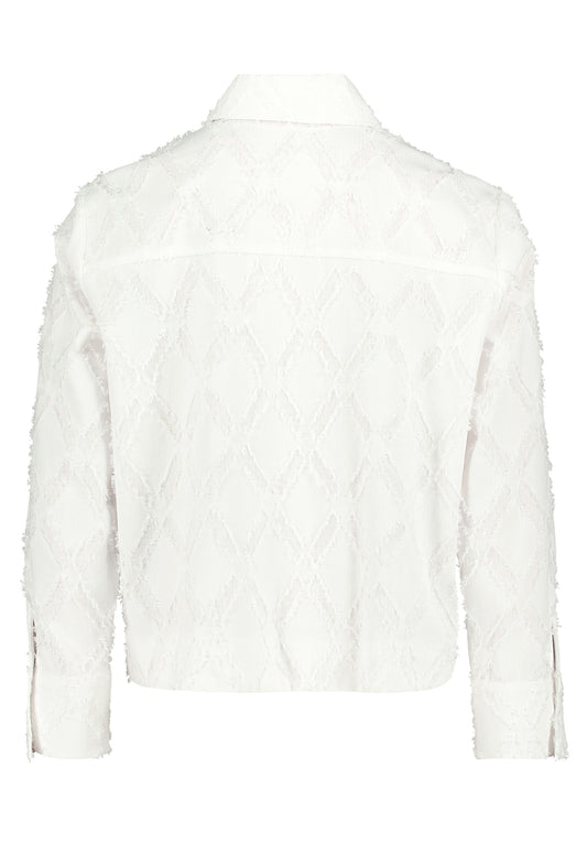 Bluse Kurz 1/1 Arm Offwhite Bild 2