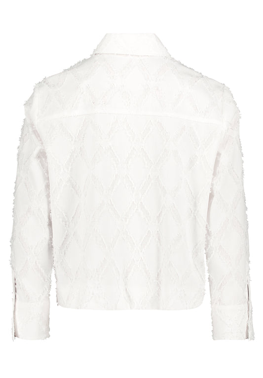 Bluse Kurz 1/1 Arm Offwhite Bild 2