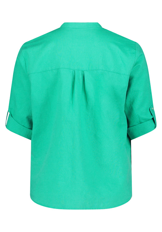Bluse Kurz 3/4 Arm Holly Green Bild 2