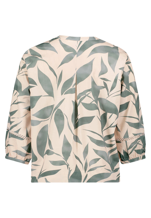 Bluse Lang 3/4 Arm Nature/Green Bild 2