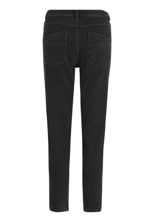 Hose Casual 1/1 LAEnge Black Denim Bild 2