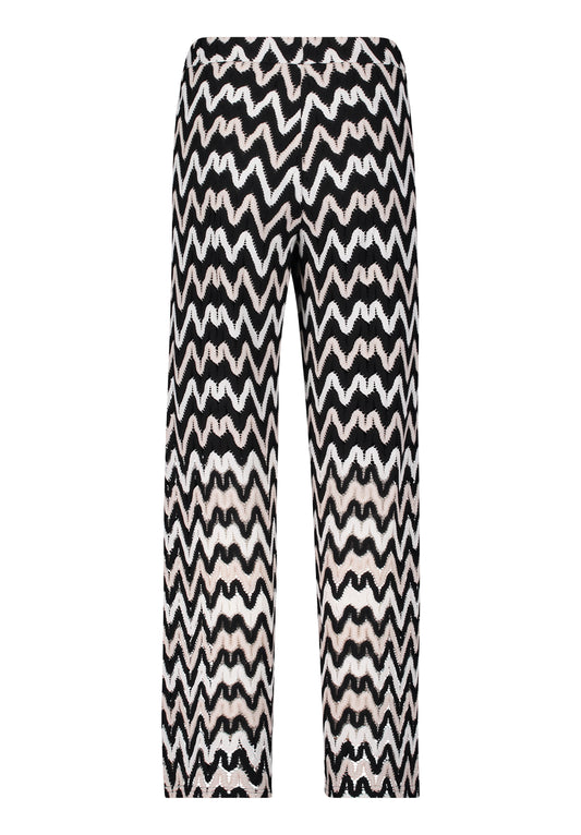 Hose Casual 1/1 LAEnge Black/Brown Bild 2