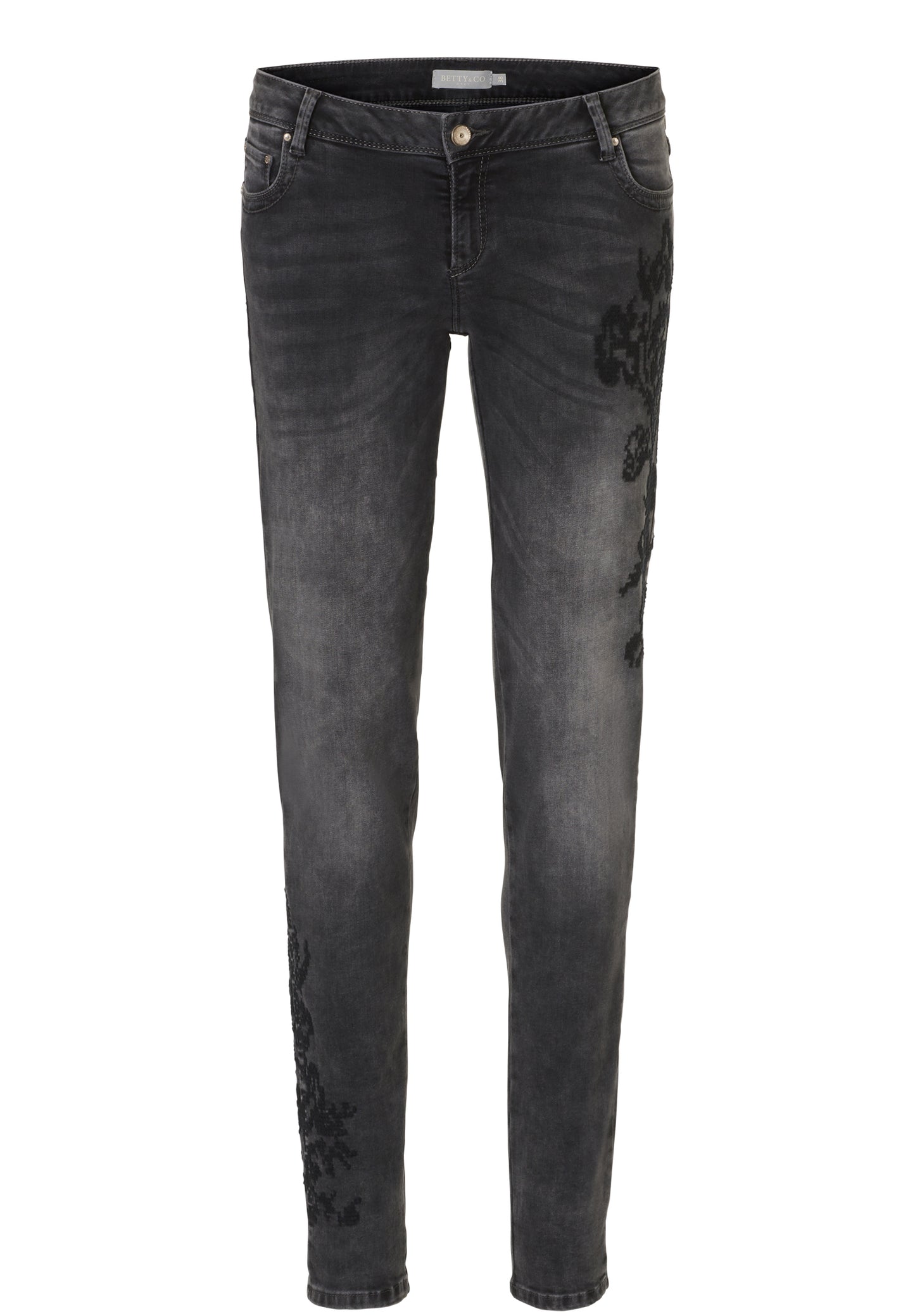 Hose Jeans 1/1 LAEng Grey Denim Bild 1