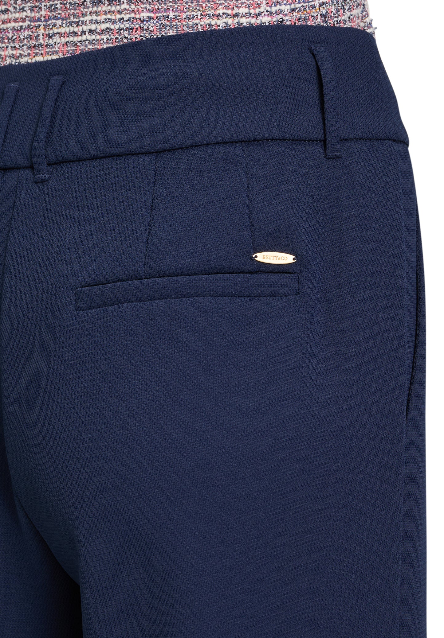 Hose Klassisch 1/1 LAEnge Navy Blue Bild 7