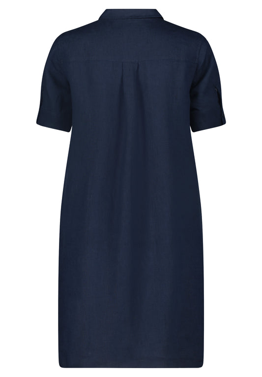 Kleid Lang 1/2 Arm Navy Blue Bild 2