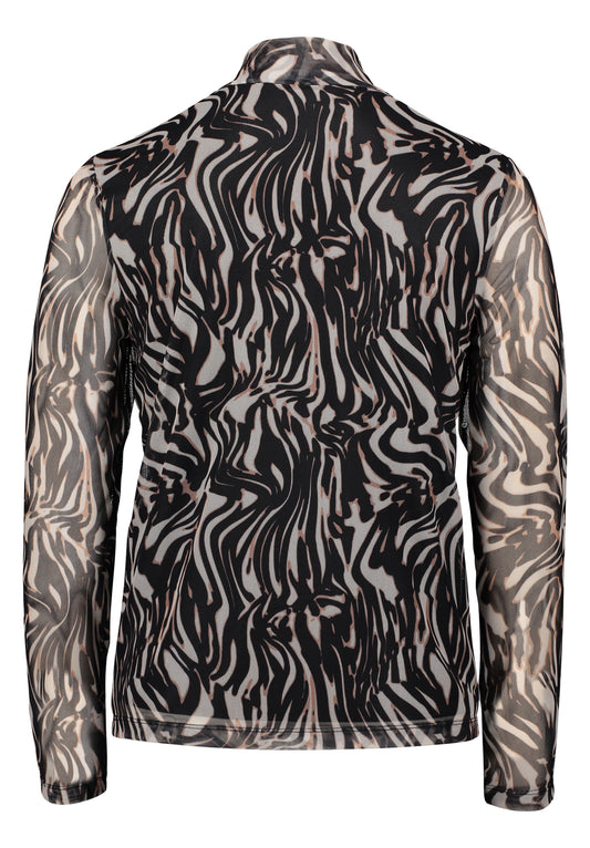 Shirt Kurz 1/1 Arm Nature/Black Bild 2