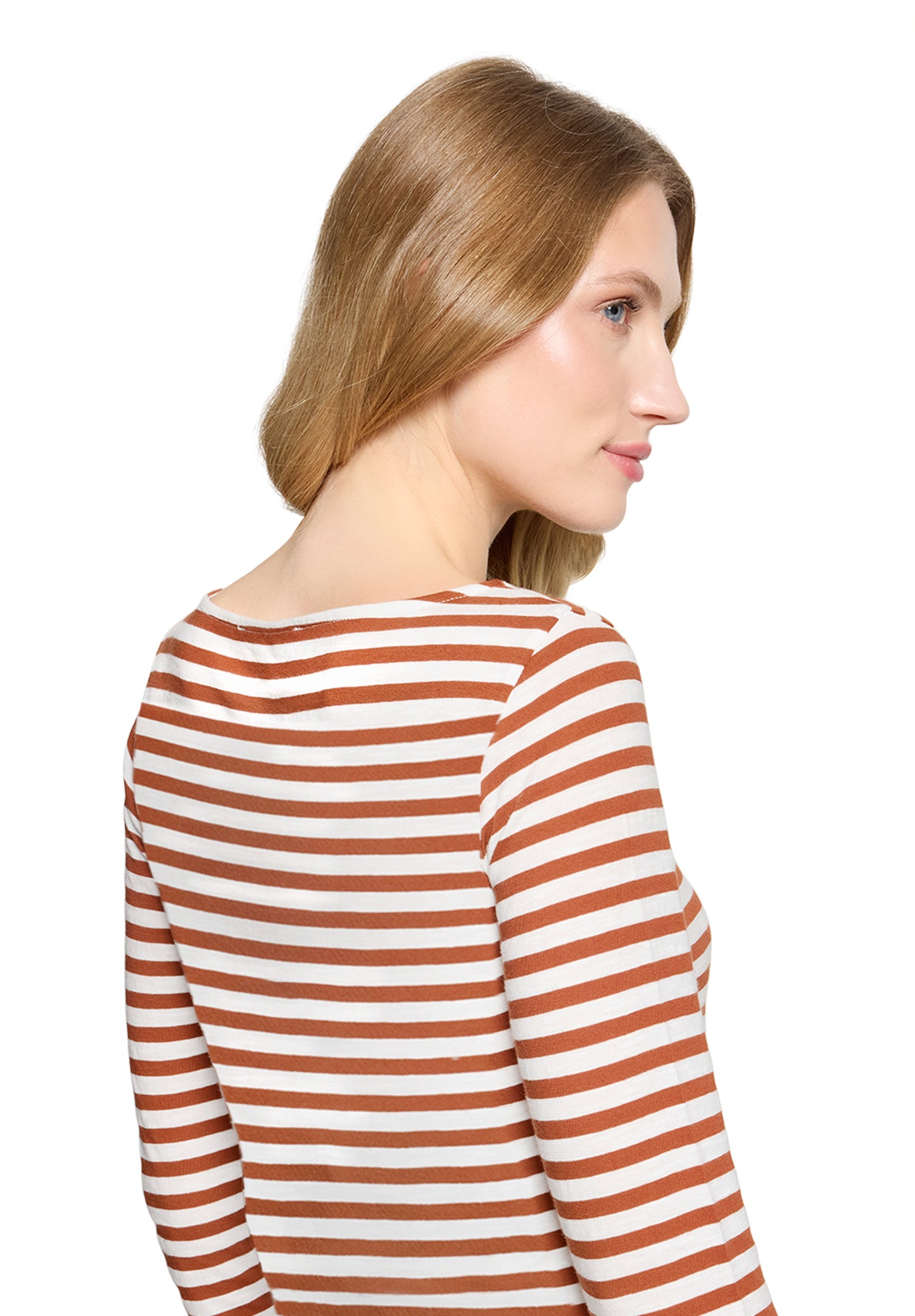 Shirt Kurz 1/1 Arm Brown/Cream Bild 7