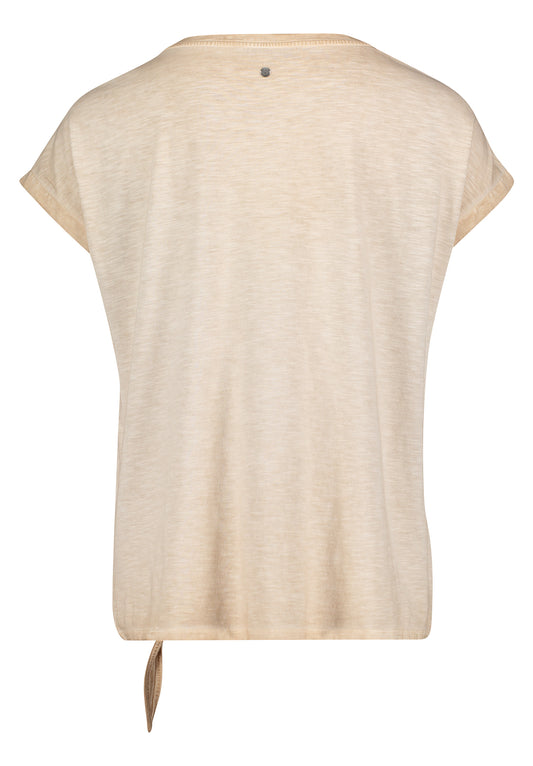 Shirt Kurz 1/2 Arm Nature/White Bild 2