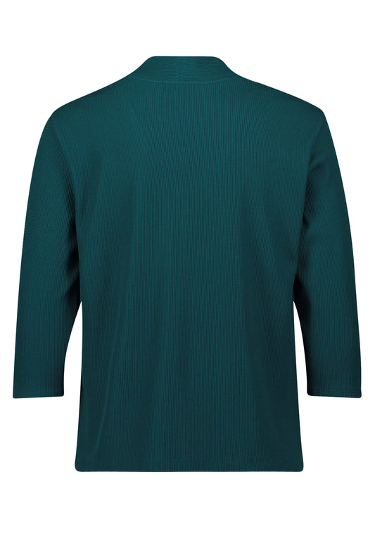 Shirt Kurz 3/4 Arm Deep Teal Bild 2