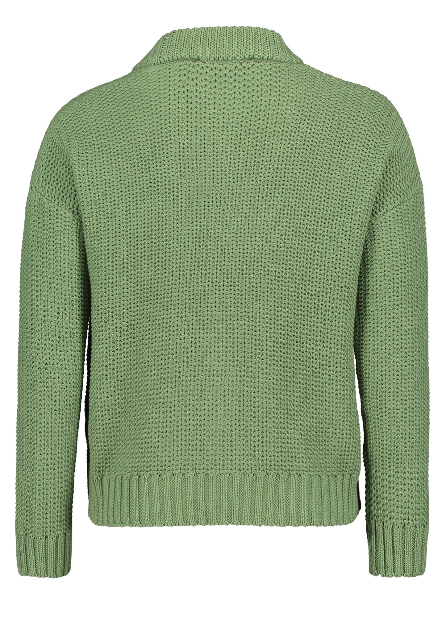 Strickjacke Kurz 1/1 Arm Shale Green Bild 5