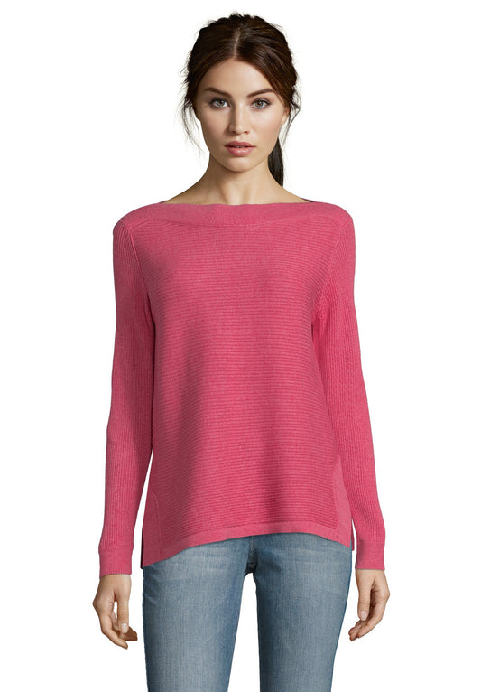 Strickpullover Kurz 1/1 Arm Red Raspberry Bild 2