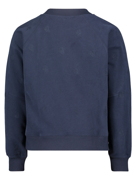 Sweat Kurz 1/1 Arm Patch Dark Blue/Dark Blue Bild 2