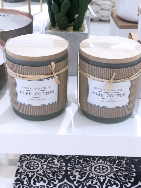 Duftkerze Natural H10 D8cm Egal/Bunt/Gemustert... Bild 2