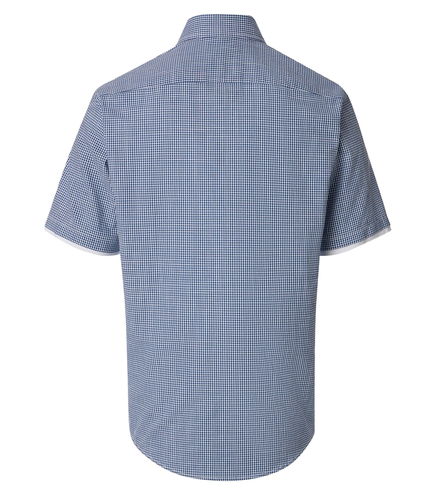 B.D. Casual Short 1/2Arm_ 100 blau Bild 4