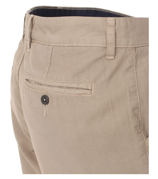 Gewebt Shorts uni 658 beige Bild 2