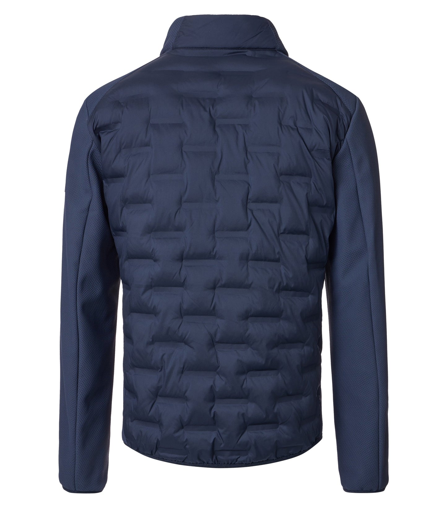 Materialmixjacke 105 blau Bild 6