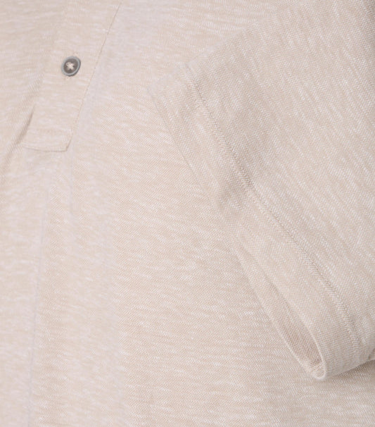 Polo,Knopf,Stehkr. 607 beige Bild 2